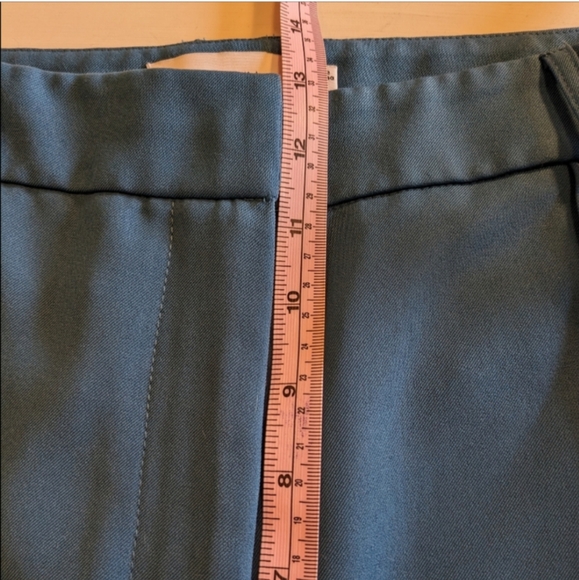 💙 Anthropologie Greylin Jacque High Rise Straight Leg Trousers, L - Picture 12 of 16